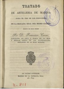 Tratado de Artilleria de Marina