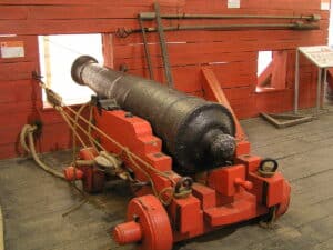 cureña con cañon 4