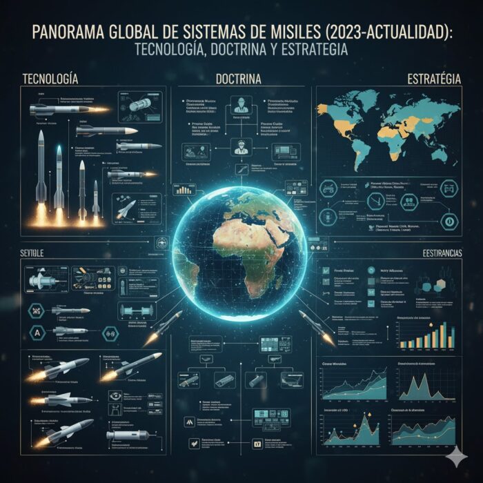 PANORAMA GLOBAL DE SISTEMAS DE MISILES DESDE 2023 A LA ACTUALIDAD (1ª Parte)